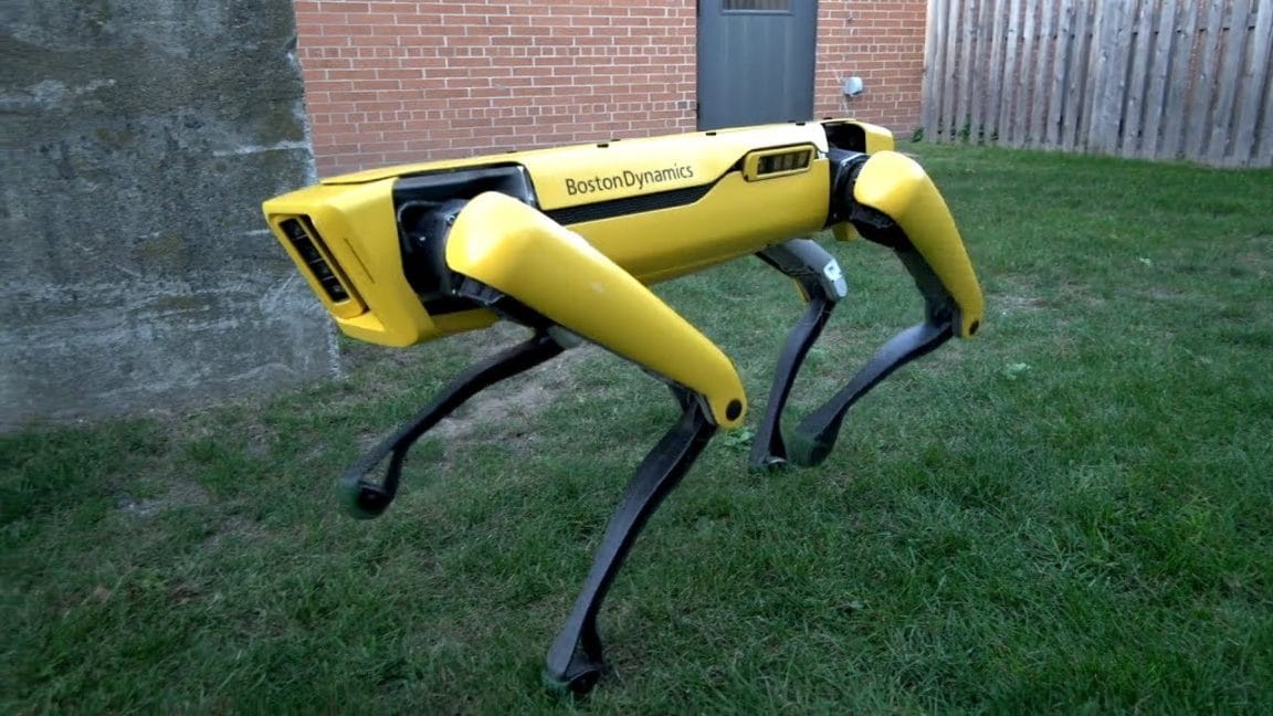 chien robot spot boston dynamics
