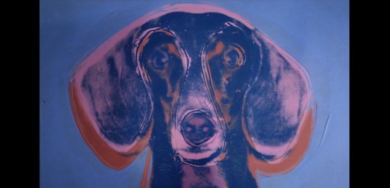 Warhol portrait of Maurice