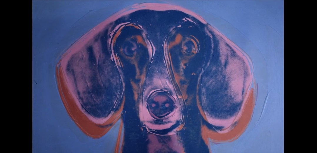 Warhol portrait of Maurice
