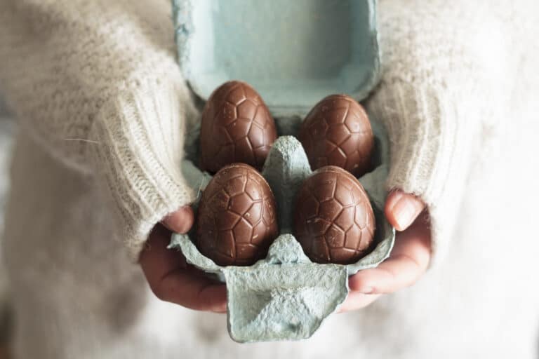 oeufs en chocolat