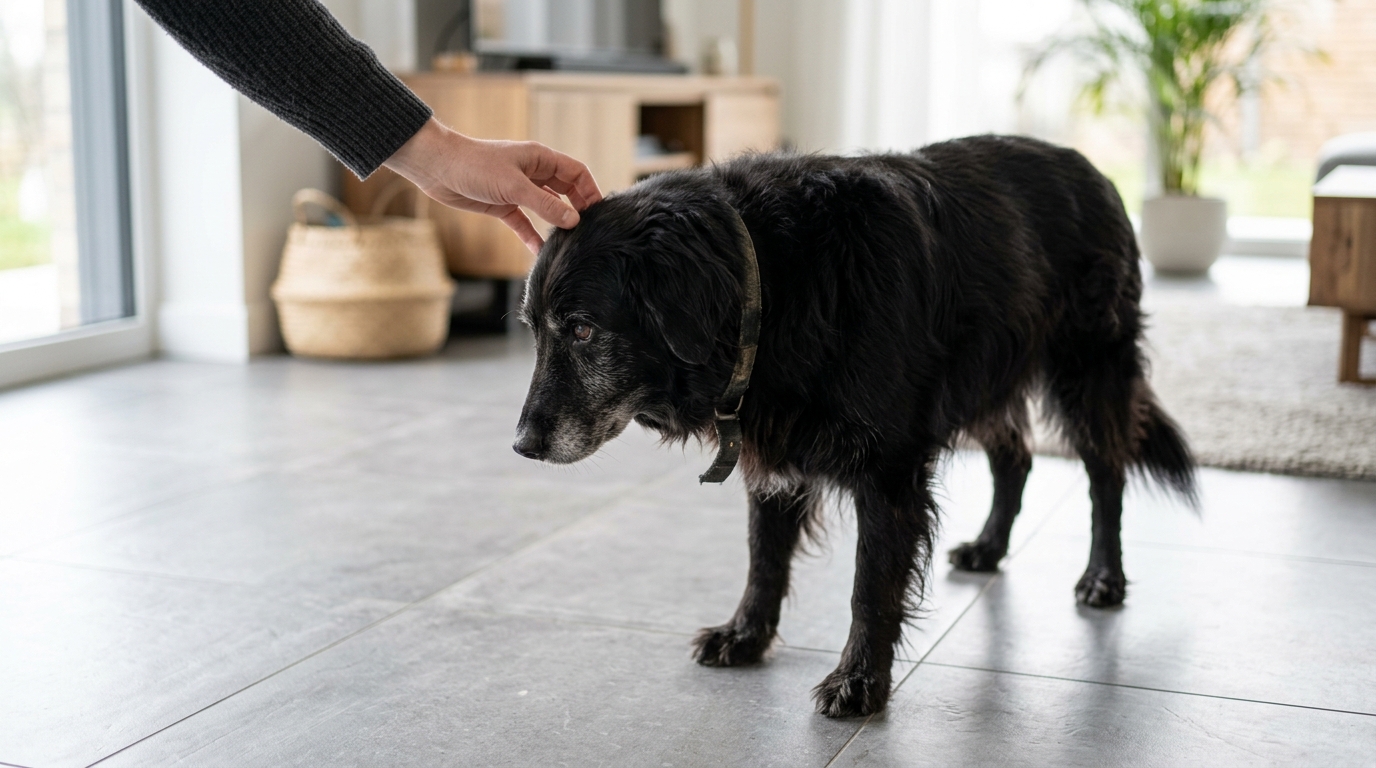 Votre chien baisse légèrement la tête quand vous tendez la main vers lui : les comportementalistes y lisent un tout autre message
