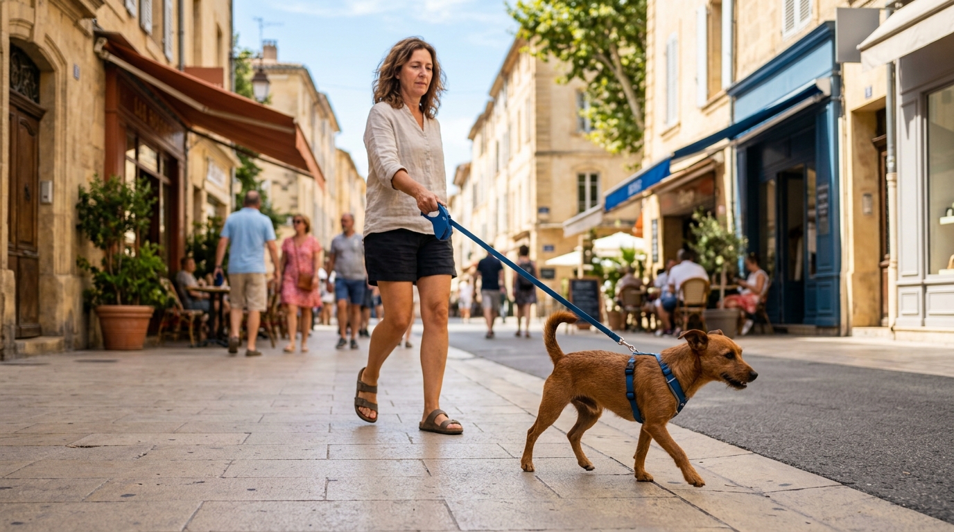 Votre chien tire en laisse à chaque sortie ? Ce n&rsquo;est pas de la désobéissance, c&rsquo;est un message