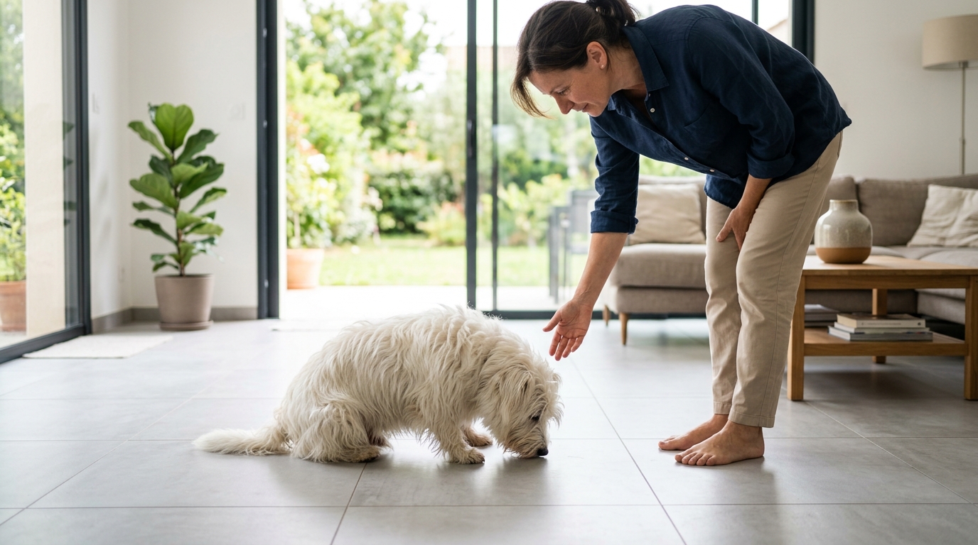 Votre chien baisse la tête quand vous le grondez et vous croyez qu&rsquo;il a compris : les éthologues y voient tout autre chose